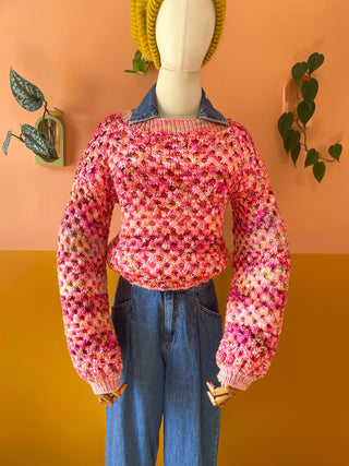 Strawberry Shortcake Honeycomb Pullover